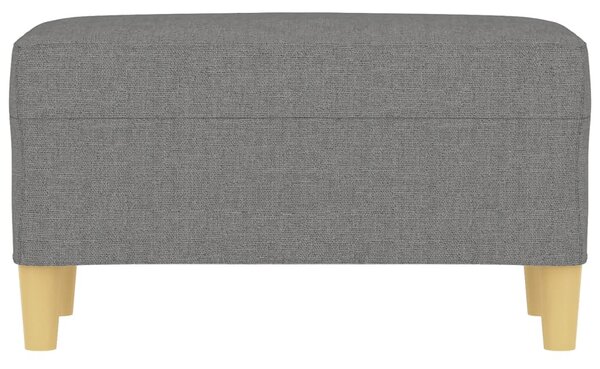 Sötétszürke szövet pad 70 x 35 x 41 cm