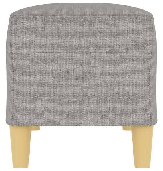 Világosszürke szövet pad 100 x 35 x 41 cm