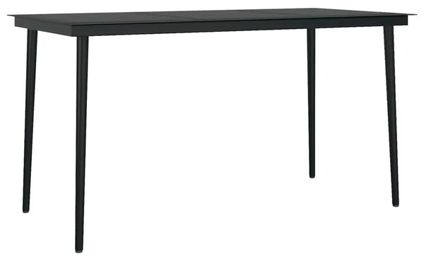 5 részes szürke polyrattan üveg kerti étkezőgarnitúra párnával