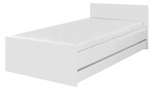 Max XXL ágy ágyneműtartóval 200x90 - fehér