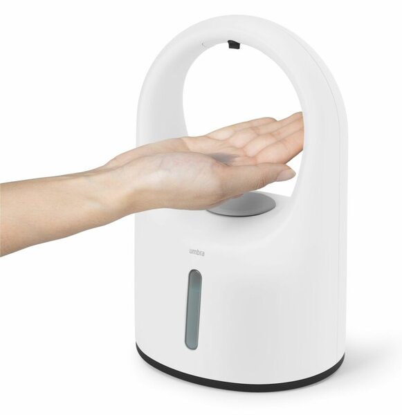 RAIN fehér szenzoros automata kézfertőtlenítő, mosogatószer és szappanadagoló