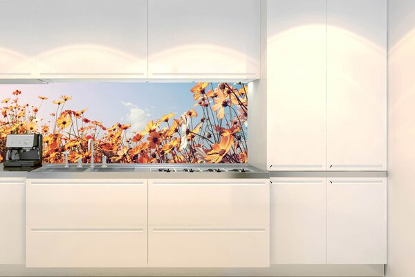 Konyhai fotótapéta - tavaszi rét 180 x 60 cm