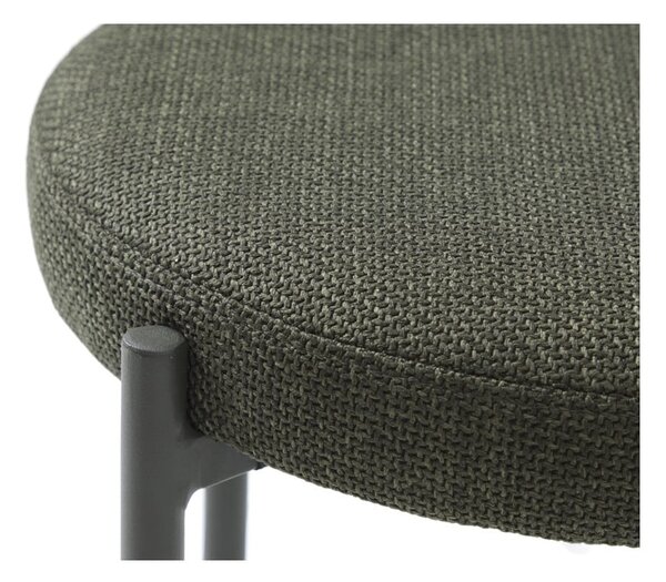 Khaki fém ülőke Pelican – Unique Furniture