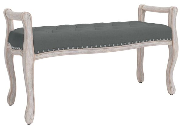 Sötétszürke szövetpad 110x45x60 cm