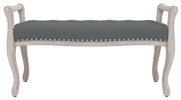 Sötétszürke szövetpad 110x45x60 cm