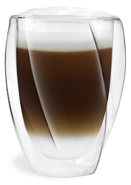 Latte 2 db duplafalú pohár, 300 ml - Vialli Design