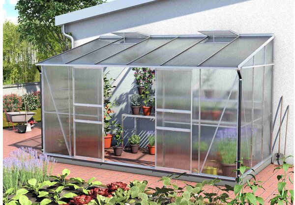 Üvegház VITAVIA IDA 7800 PC 6 mm ezüst színű LG302