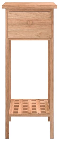 Tömör diófa kisasztal fiókkal 25 x 25 x 60 cm