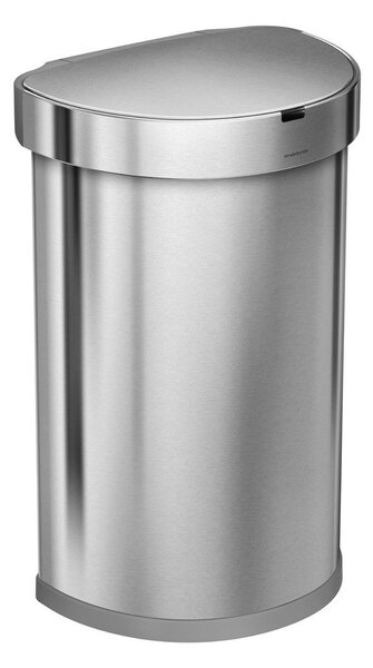 Rozsdamentes acél érintésmentes szemetes 45 l - simplehuman