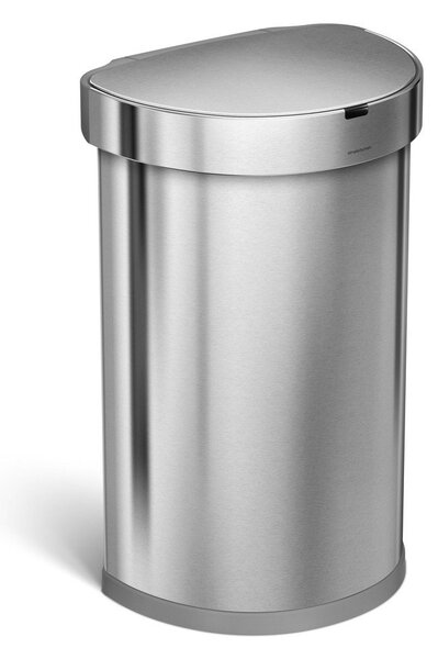 Rozsdamentes acél érintésmentes szemetes 45 l - simplehuman