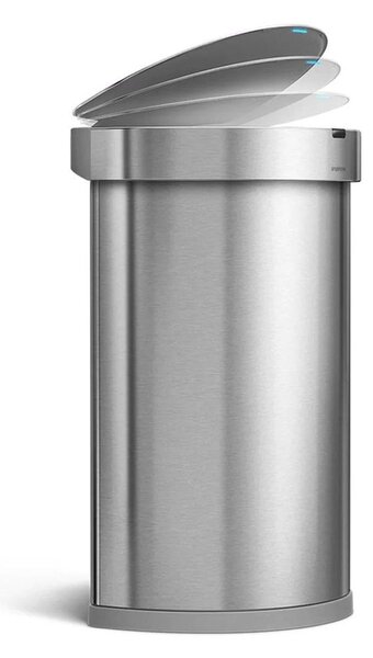 Rozsdamentes acél érintésmentes szemetes 45 l - simplehuman