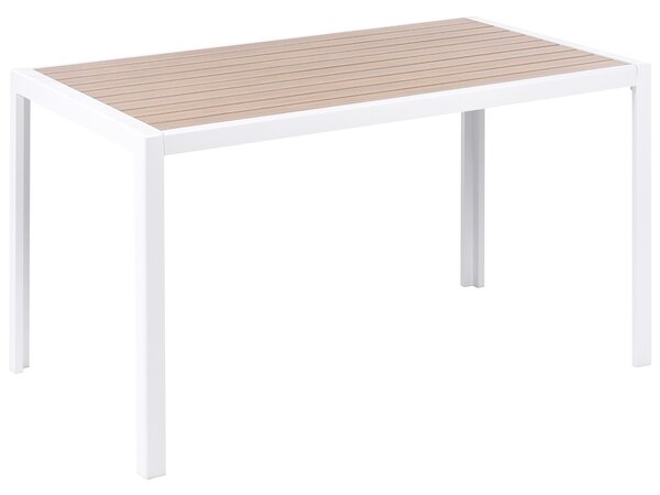 Kerti étkezőgarnitúra 4 személyes VISSO Szürke/fehér