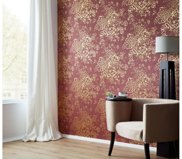 Nem szőtt tapéta falra metallic silk 30657-6