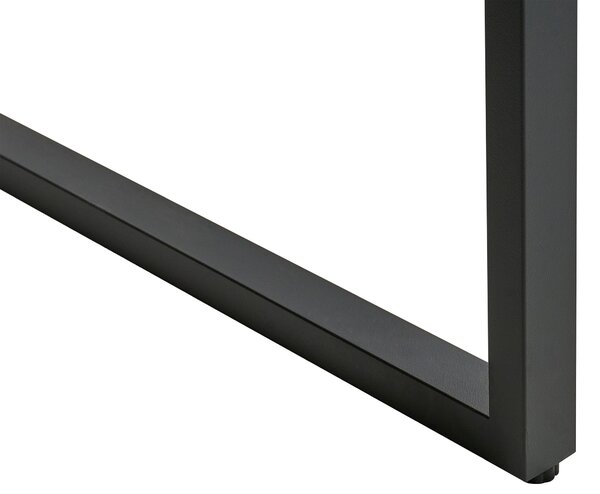 Otthoni íróasztal perforált fallal BUXTON Sötétbarna 84 cm 48 cm