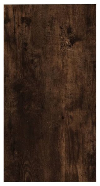 Füstös tölgy színű szerelt fa kisasztal 50 x 26 x 50 cm