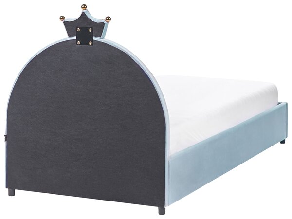 Gyerekágy tárolóval GRISETOT Bársony Kék 90 x 200 cm