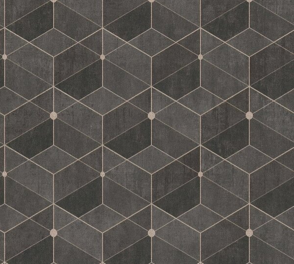 Nem szőtt tapéta falra titanium 3 38202-4