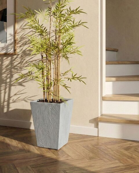 Virágcserép BAIHE 42 cm Szürke