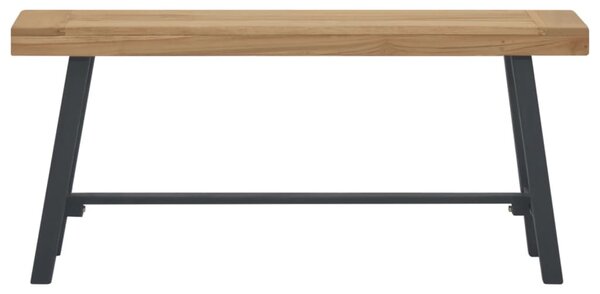 VidaXL tömör tíkfa pad 110 cm