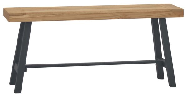 VidaXL tömör tíkfa pad 110 cm