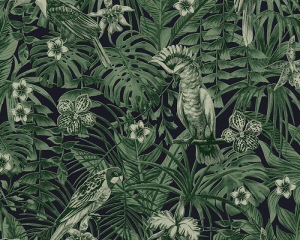 Nem szőtt tapéta falra greenery 37210-1