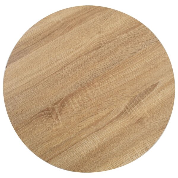 Világosbarna MDF bisztróasztal 80 cm