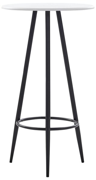 Fehér MDF bárasztal 60 x 107,5 cm