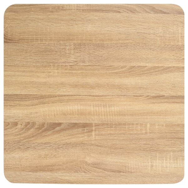 Világosbarna MDF bisztróasztal 60 x 60 cm