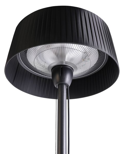 Álló infravörös teraszfűtő VARAZZE 1500 W Fekete