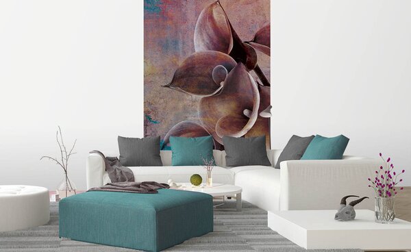 Nem szőtt fotótapéta a falra absztrakt virágok ii. 150 x 250 cm