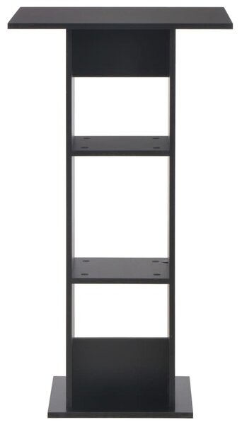 280206 Bar Table Black 60x60x110 cm