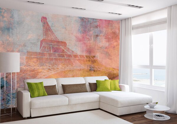 Nem szőtt fotótapéta absztrakt eiffel-torony ii. 375 x 250 cm