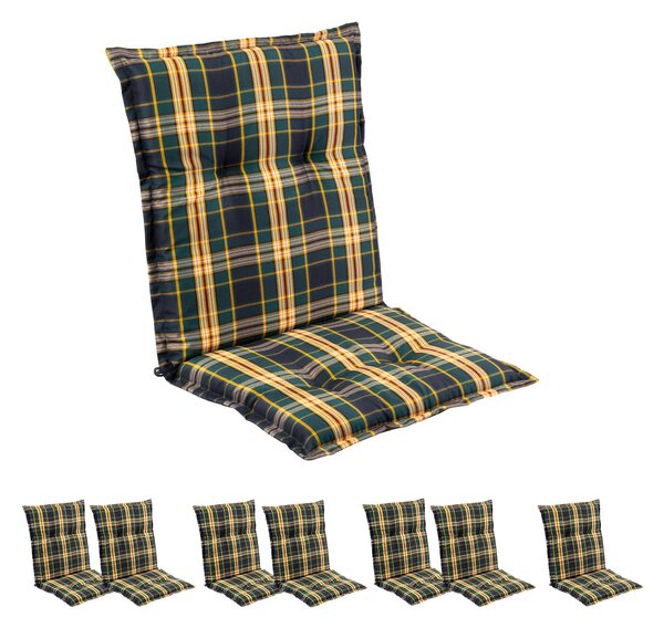 Blumfeldt Prato, üléspárna, üléspárna székre, alacsony háttámla, kerti székre, poliészter, 50 x 100 x 8 cm