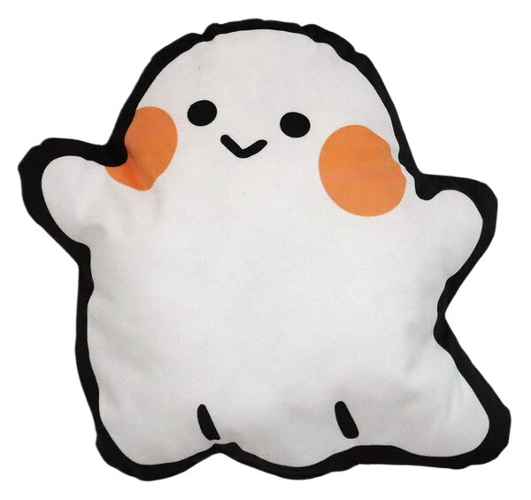 Sinsay - Szellem alakú halloweeni díszpárna - fehér