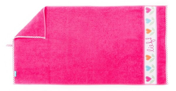 Rózsaszín törölköző, 70 x 130 cm - Tiseco Home Studio