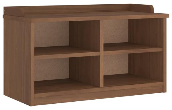 SANDNES tömör fenyőfa előszobapad 87x40x50 cm