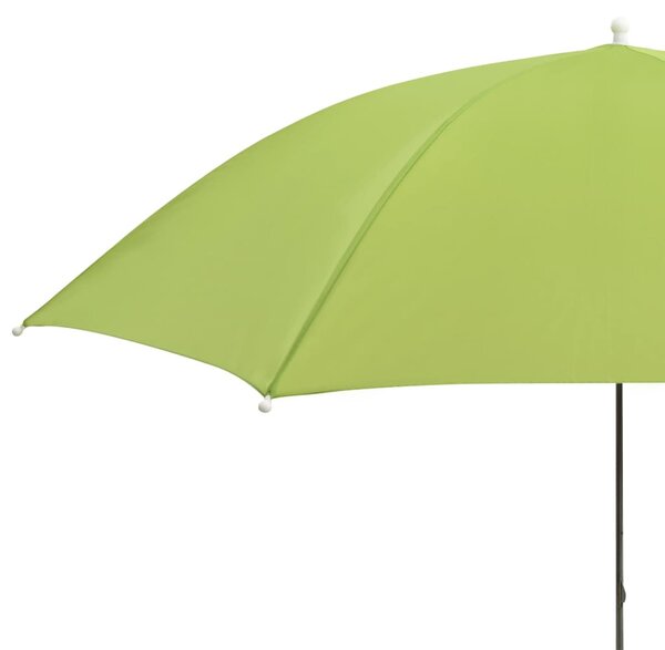 2 db zöld napernyő kempingszékhez 105 cm