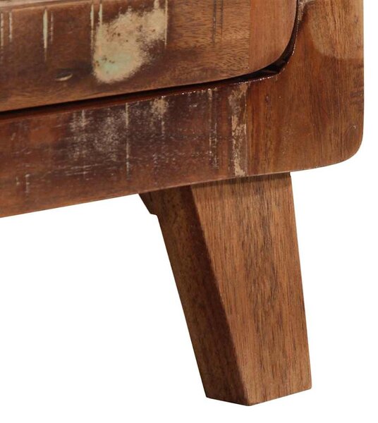 Tömör újrahasznosított fa TV-szekrény 105x46x32 cm