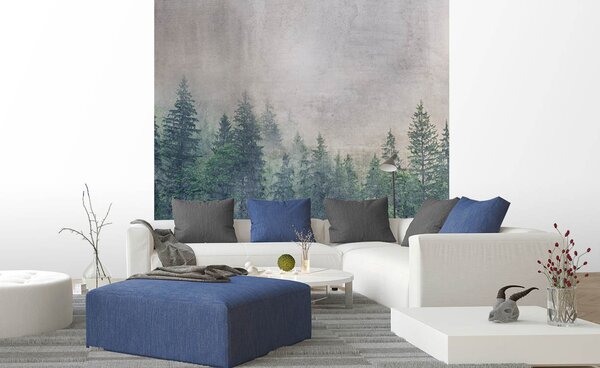 Nem szőtt fotótapéta absztrakt erdő 225 x 250 cm