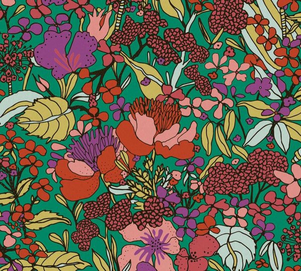 Nem szőtt tapéta falra ap floral impression 37756-1