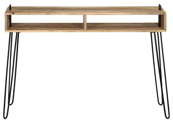 Tömör mangófa konzolasztal 115 x 35 x 76 cm