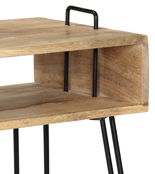 Tömör mangófa konzolasztal 115 x 35 x 76 cm