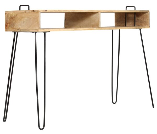 Tömör mangófa konzolasztal 115 x 35 x 76 cm