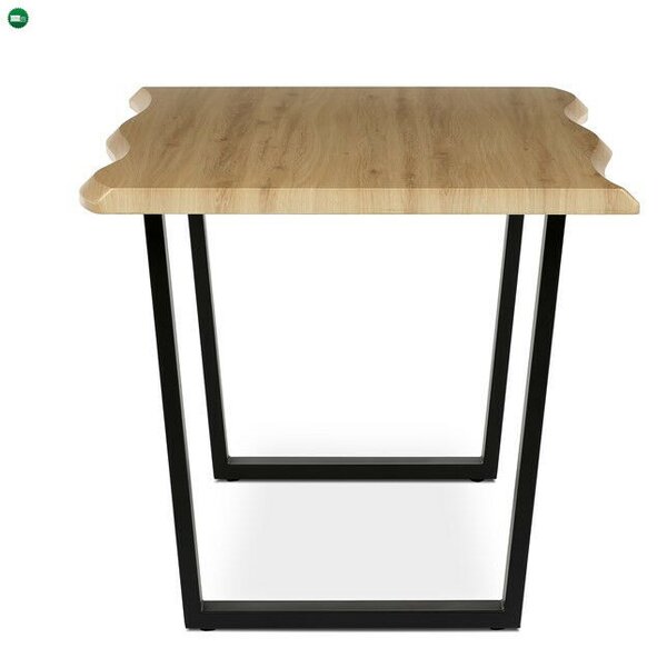 Étkezőasztal 160×90 cm, MDF, Vad Tölgy. HT-F4216 OAK