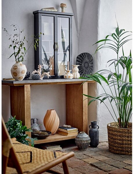 Narancssárga üveg váza (magasság 30 cm) Kanji – Bloomingville