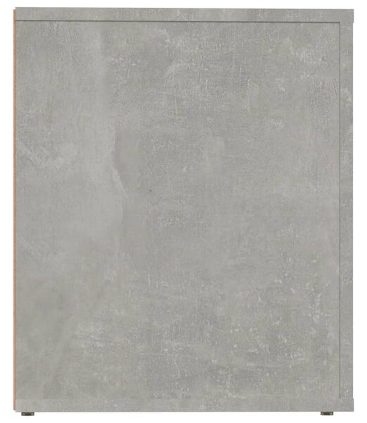 Betonszürke éjjeliszekrény 50x39x47 cm