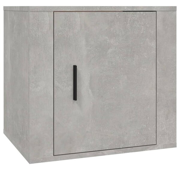 2 db betonszürke éjjeliszekrény 50x39x47 cm