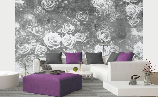Nem szőtt fotótapéta absztrakt rózsa ii. 375 x 250 cm