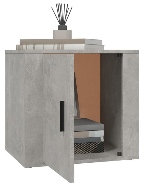 Betonszürke éjjeliszekrény 50x39x47 cm