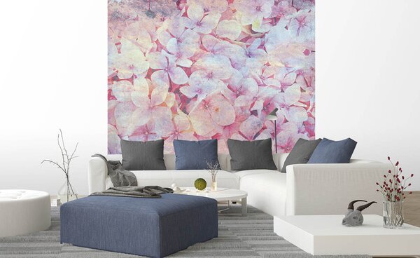 Nem szőtt fotótapéta almavirágok absztraktja i. 225 x 250 cm